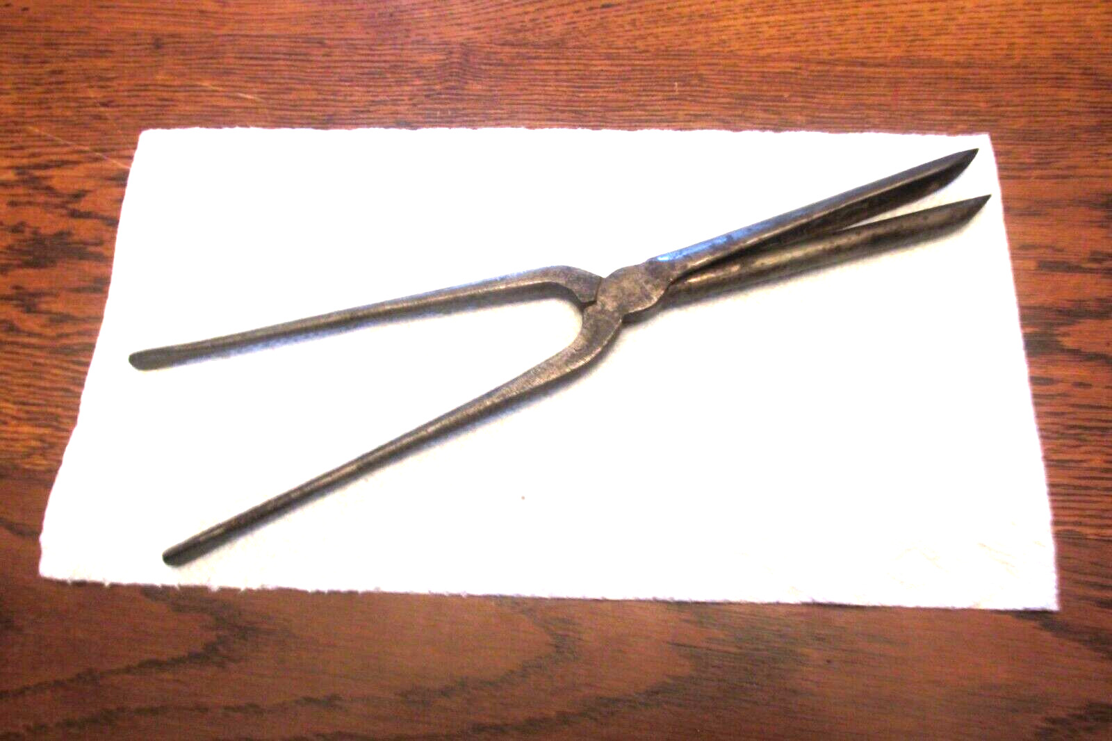 Original, 18th Or Early 19th C. Hair Or Wig Curling Iron #5. Maker's Mark