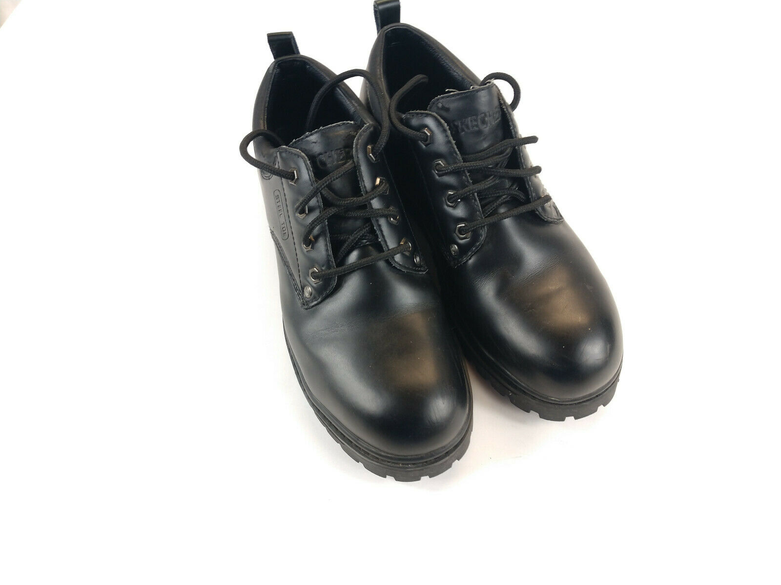 Skechers Men's Work Black Ansi Steel Toe Shoe 9.5m