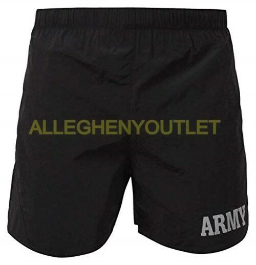 Usgi Military Army Ipfu Pt Physical Training Shorts W/ Dry Liner Black 2xl Nwt