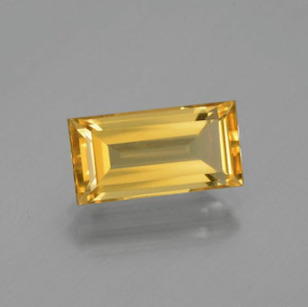 Natural Golden Citrine Baguette Faceted Aaa Loose Gemstones (4x2mm - 7x5mm)