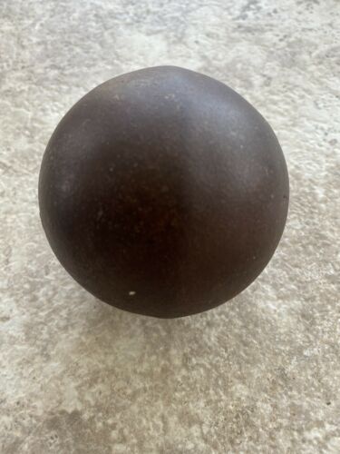 Cannon Ball, Revolutionary War, Colson Supply Depot Nc 4 Lb Guilford Courthouse